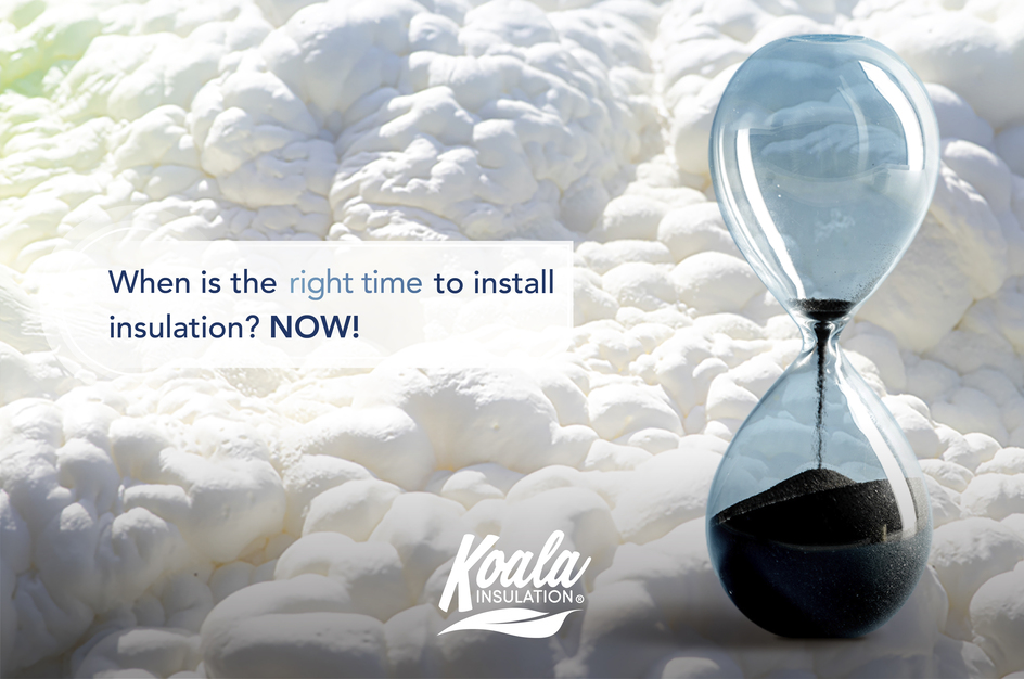 When should I install insulation?