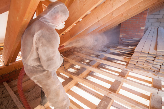 How are Blown in Insulation Services Installed in Existing Homes