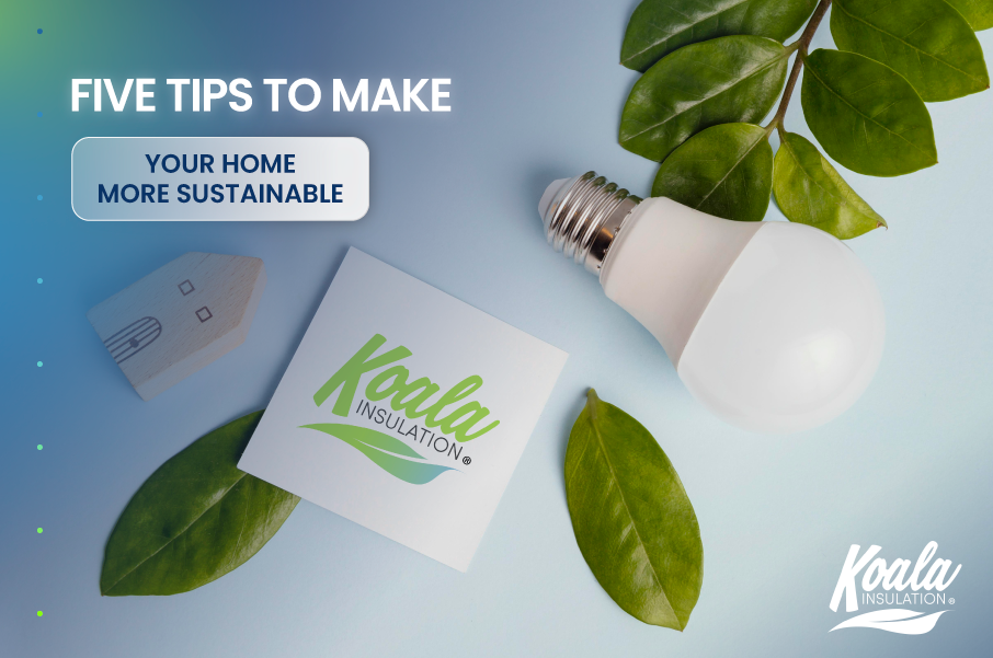 5 tips to make your home more sustainable