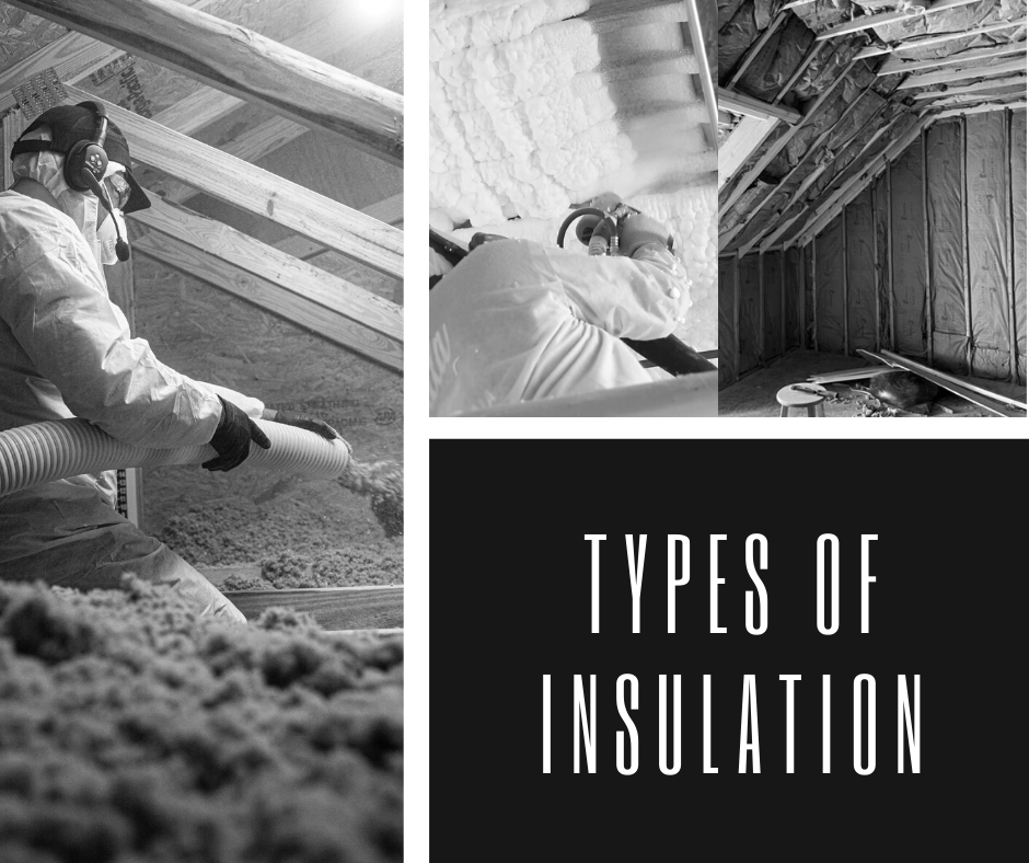 4 Types Of Insulation